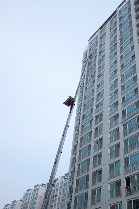 김해사다리차스카이차