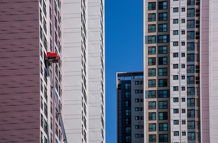 김해사다리차스카이차